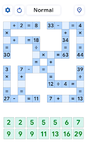 Crossmath Spiele - Math-Puzzle