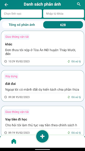 e - Dong Thap : Công Dân Số Screen 3