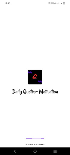 Android application Daily Quotes- Motivation screenshort