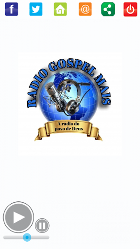 Android application Web Rádio Gospel Mais Online screenshort