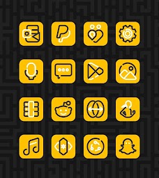 Linios Yellow - Icon Pack