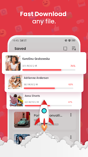 Fast video downloader HD screenshot