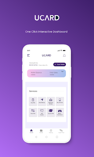 UCARD Screen 2