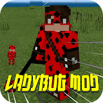 Cover Image of ダウンロード Noir Lady Bug Mod for Minecraf  APK