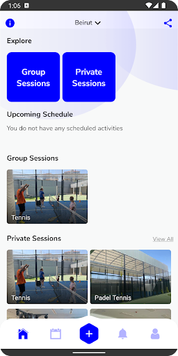 TennisPro Jordan Screen 2