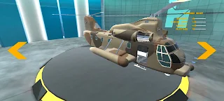Helicopter Garage - Screenshot 1
