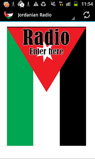 Android application Jordanian Radio Music & News screenshort