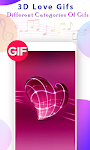 screenshot of 3D Love GIF Collection