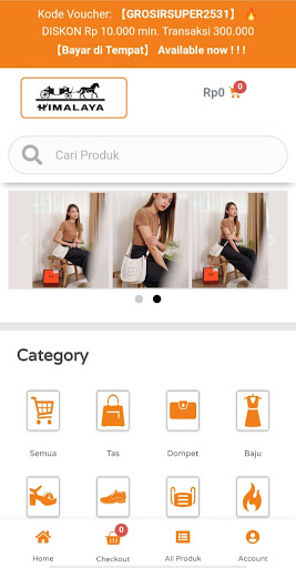 Android application HimalayaBag.id screenshort