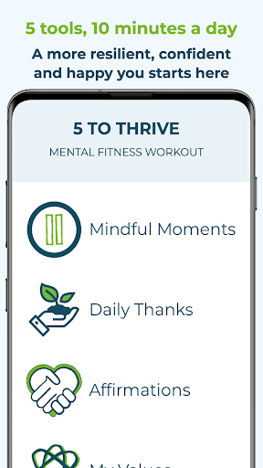 Pocket Mentor Mental Wellbeing Screen 2
