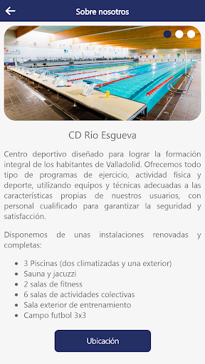 Centro Deportivo Río Esgueva Screen 3