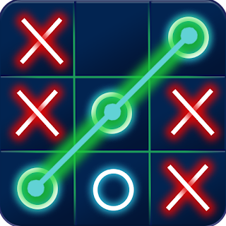 Tic Tac Toe Glow: XOXO Game