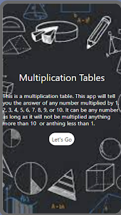 Multiplication Table by Jaden