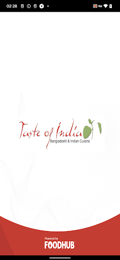 Android application Taste Of India screenshort