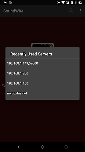 SoundWire Full-Audio Streaming screenshot 1
