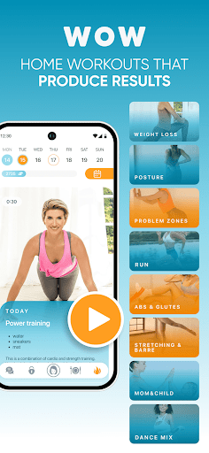 Screenshot of WOWBODY: Workouts for women