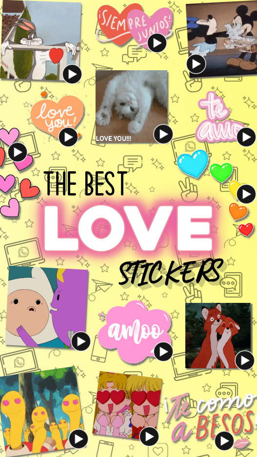 #2. WASticker Animated Love (Android) 来自: King Animated Sticker