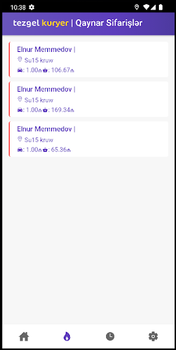 Tezgel Kuryer Screen 2