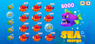 Game screenshot Sea Merge: Игра Рыбки в Океане mod apk