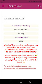 Imágen 6 Florida Lottery Pick 3 Predict android