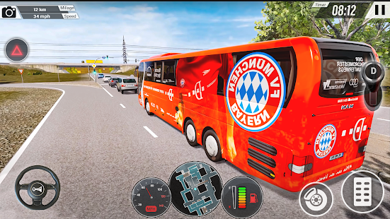 Coach Bus Driving Sim Game 3D apkdebit screenshots 14