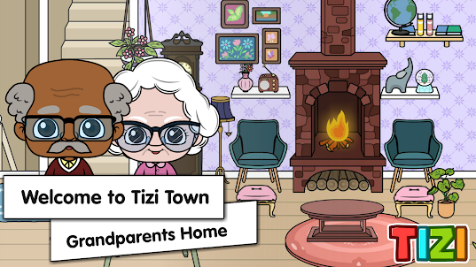 My Tizi Town Grandparents Home