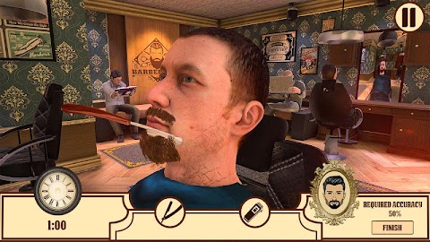 Barber Shop Hair Cut Salon 3Dのおすすめ画像3