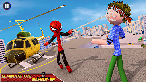 Spider Stickman Rope: Hero Man screenshot 11