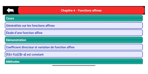 Révision Mathématiques 2nde Screen 2