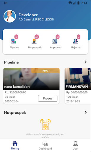 Android application i-Kurma Konsumer screenshort