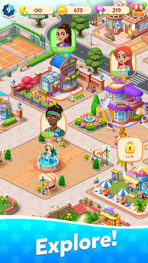Screenshot of Town Horizon: Merge It