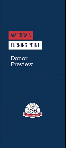 Android application Saratoga 250 - Donor Preview screenshort