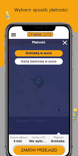 Hallo Taxi Gdańsk LITE Screen 2