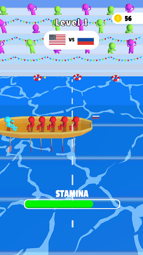 Android application Rowing Battle screenshort