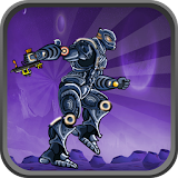 Robot fighter - monster escape icon