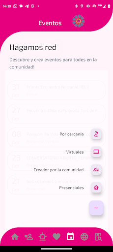 Red del Buen Vivir App Screen 3
