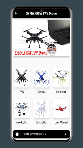 SYMA X5SW FPV Drone Guide Screenshot 2 - AppWisp.com