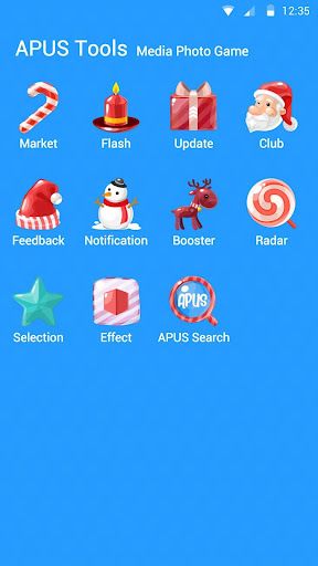 Merry Christmas  Santa HD Wallpapers -APUS theme