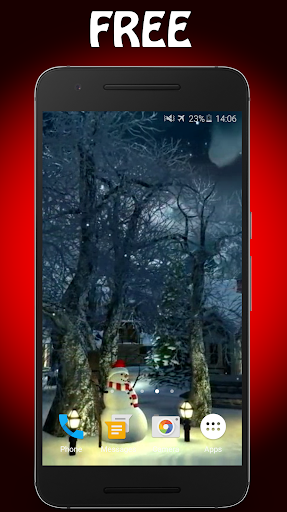 Christmas Live Wallpaper Screen 2