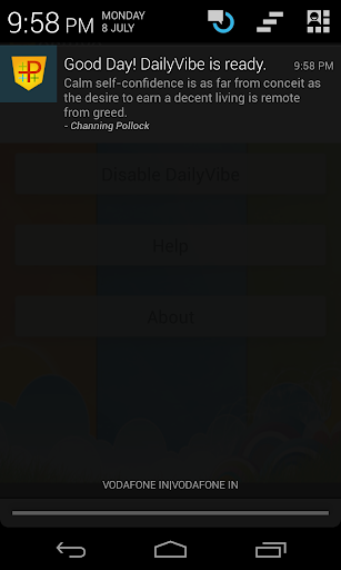 Screenshot of Positive Vibes