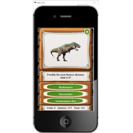 Android application PaleoTriv screenshort
