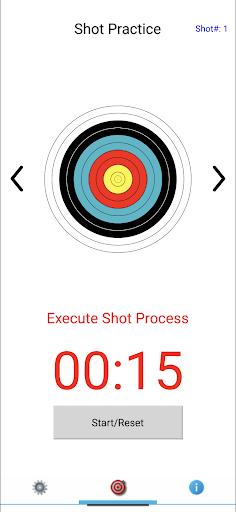 Android application Archery Release Trainer screenshort