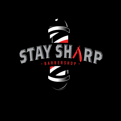 Stay Sharp Barbershop logo