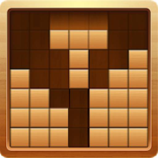 wood block puzzle logo