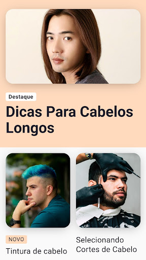 Visualização do aplicativo