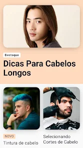 Cortes de cabelo Homens 2023 – Apps no Google Play