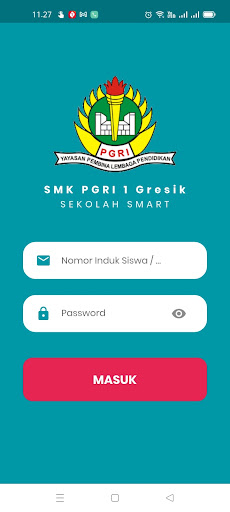 Android application SMK PGRI 1 Gresik screenshort