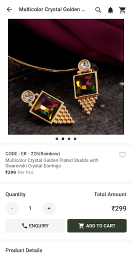 Android application Savvy: Fascinating Jewellery screenshort