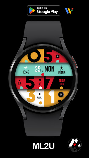 ML2U 145 Watch Face Screenshot 4 - AppWisp.com