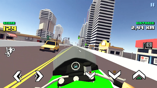 Blocky Moto Racing MOD APK v1.36 [Unlimited Money] 5